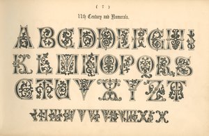 11. století a číslice, 1862 od Unbekannt