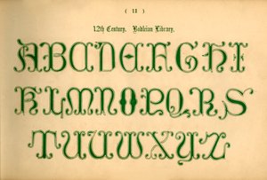 12. století. Bodleian Library, 1862 od Unbekannt