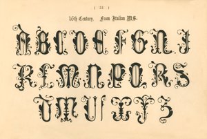 16. století. Z italského MS., 1862 od Unbekannt