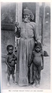 19345N HAITI haitský rolník od Unbekannt