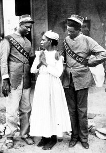 19369N HAITI Haitská policie před americkou okupací v roce 1917 od Unbekannt