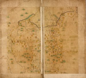 1. mapa Shaanxi od Unbekannt
