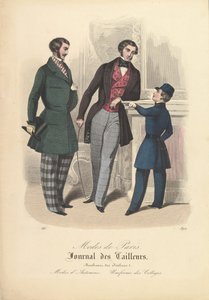 892 z Modes de Paris, Journal des Tailleurs, 1848. od Unbekannt