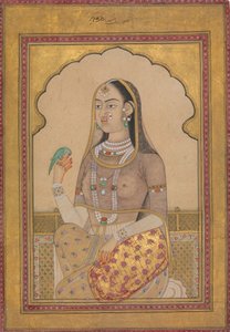 Bejeweled Maiden s andulkou, ca. 1670-1700. od Unbekannt