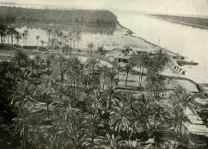 Britská pozice na řece Tigris, 1919. od Unbekannt