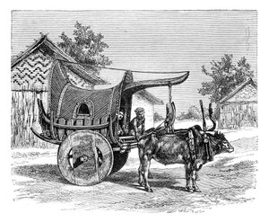 Barmský vůz, Barma Myanmar, 1895 od Unbekannt