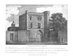 Podivuhodná brána ve Stepney, 1791 od Unbekannt