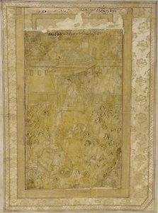 Darbar of Jahangir, počátek 17. století. od Unbekannt