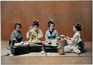 Jídelna, c1890 od Unbekannt
