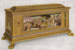 Florentine Cassone z patnáctého století, 1927 od Unbekannt