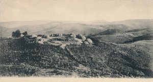 A Kafir Kraal - Zululand, začátek 20. století. od Unbekannt