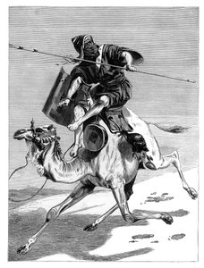 Maurský válečník, c1890 od Unbekannt