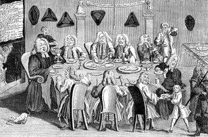 Farní hostina, 1741 od Unbekannt