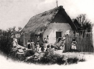 Jihoamerická chatrč, 1900 od Unbekannt
