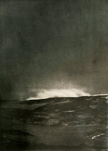 Výbuch páry na Mount Bird, c1908, 1909. od Unbekannt