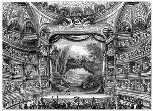 Různé zábavy, Francouzské divadlo, 1789, 1885 od Unbekannt
