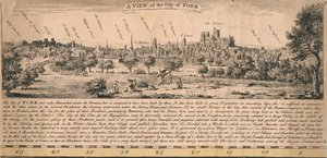 Pohled na město York, c1770. od Unbekannt
