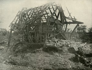 Vesnice na západní frontě, 1919. od Unbekannt