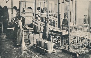 Závod na výrobu voskových kuželek, 1917 od Unbekannt