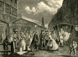 Svatba ve flotile, c1740, c1872. od Unbekannt