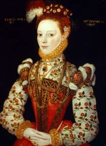 Mladá žena, 1569 od Unbekannt