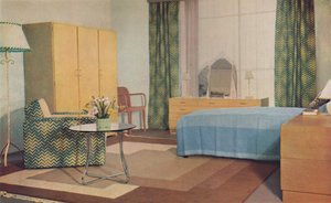 Ložnice navržená slečnou P. E. Humphries, 1936 od Unbekannt