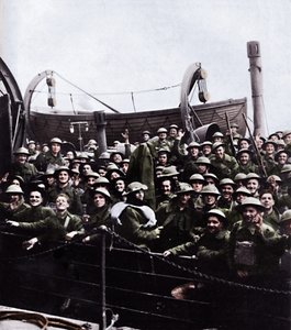 Loď vojáků zachráněných z Dunkerque, 1940, 1945 od Unbekannt