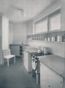 Kuchyň navržená profesorem Oswaldem Haerdtlem z Vídně, 1935 od Unbekannt