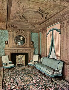 Obývací pokoj za vlády Ludvíka XIII., Hôtel Marion du Fresne, Saint-Malo, Francie, 1938 od Unbekannt