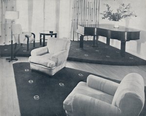 Salonek, navržený a realizovaný Ianem Hendersonem & Co., Londýn, 1935 od Unbekannt