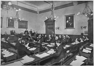 Setkání Rady Hammersmith Borough, c1903 1903 od Unbekannt
