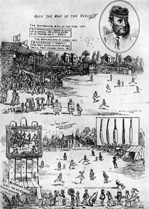 Memento benefičního kriketového zápasu Jamese Southertona, 19. století 1912 od Unbekannt