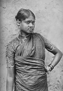 Naut girl, Madras presidentství, 1902 od Unbekannt