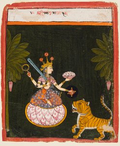 Stránka ze série Devi, c. 1660. od Unbekannt