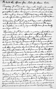 Stránka z deníku Johna Newtona, 1750-1754 1965 od Unbekannt