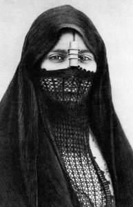 Portrét egyptské ženy, 20. léta 20. století od Unbekannt