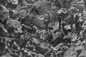 Pozoruhodná válečná fotografie, vytěžená a zachycená Brity, 1915 od Unbekannt
