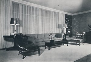 Pokoj zařízený Lordem & Taylorem z New Yorku, 1942 od Unbekannt