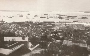 Pohled na nová nábřeží v době výstavby, 1914 od Unbekannt