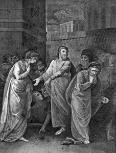 Žena obviněná z cizoložství, 1813 od Unbekannt