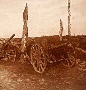 Opuštěná děla, c1914-c1918 od Unbekannt