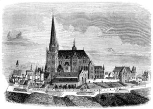 Opatství Saint-Denis, konec 16. století 1849 od Unbekannt