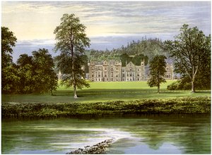 Abbotsford, Roxburghshire, Skotsko, domov rodiny Scott, c1880 od Unbekannt