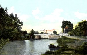 Abingdon Lock, Oxfordshire, 20. století od Unbekannt