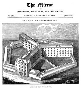 Abingdon Workhouse, Oxfordshire, postavený pro Abingdon Union, 1836 od Unbekannt
