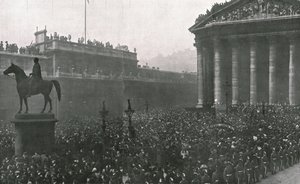 Nastoupení krále Jiřího V., 1910. od Unbekannt
