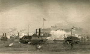 Akce dělových člunů v Memphisu, 1878. od Unbekannt