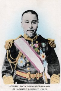 Admirál Togo, vrchní velitel japonské kombinované flotily, c1903-1905 od Unbekannt