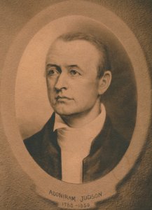 Adoniram Judson, Jr. 1788-1850, americký kongregacionalista a později baptistický misionář, c1910 od Unbekannt