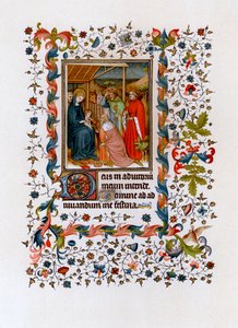 Klanění tří králů, c1420 od Unbekannt
